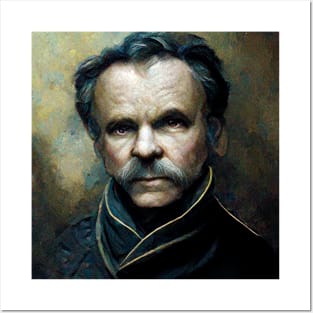 Old Friedrich Nietzsche Alternative Portrait Posters and Art